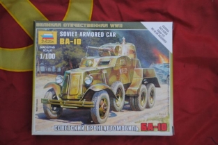 Zvezda 6149  Soviet Armored Car BA-10